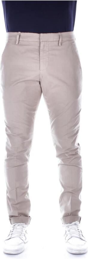 Dondup Katoenen Broek Gaubert Stijl Beige Heren - Foto 11