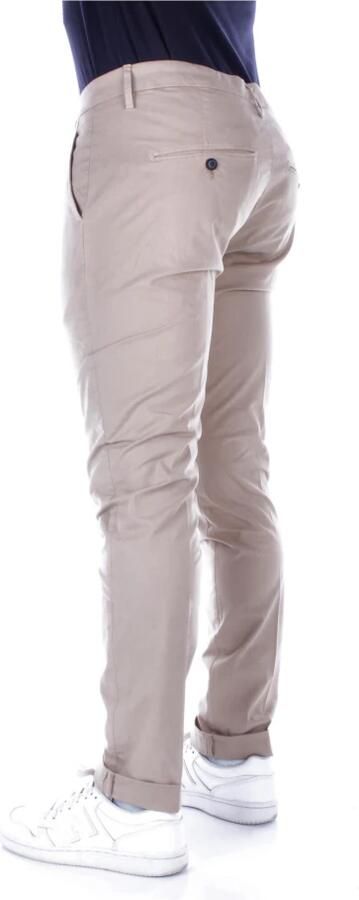 Dondup Katoenen Broek Gaubert Stijl Beige Heren - Foto 6
