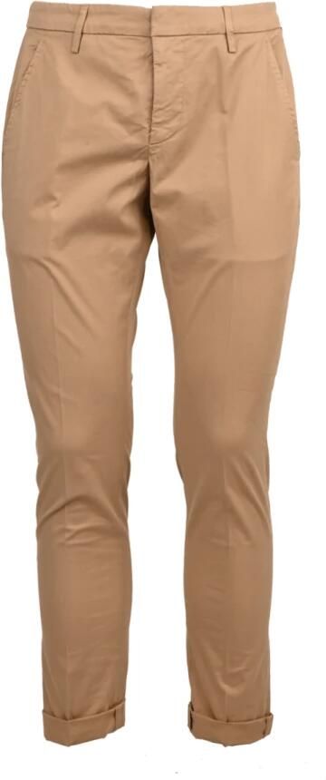 Dondup Katoenen Broek Gaubert Stijl Beige Heren - Foto 4