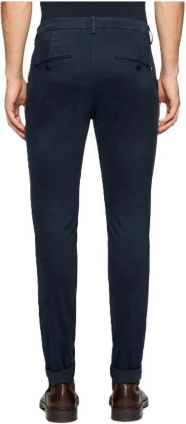 Dondup Katoenen Chino Broek met Oprolbare Manchetten Blue Heren - Foto 10