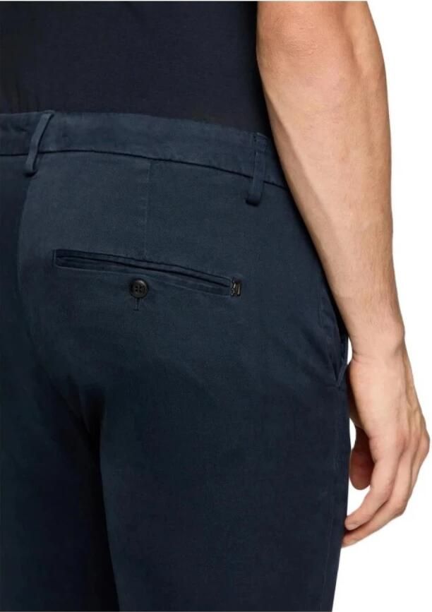 Dondup Katoenen Chino Broek met Oprolbare Manchetten Blue Heren - Foto 7