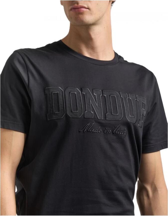 Dondup T-shirt US198 JF0271U IT1-999 BLACK