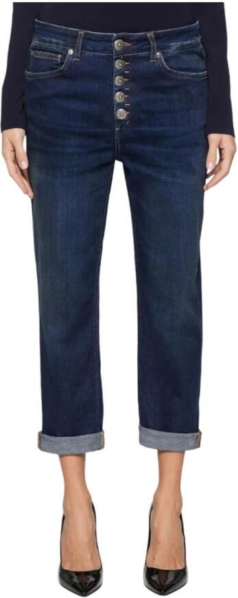 Dondup Klassieke Denim Jeans voor Mannen Blue Dames