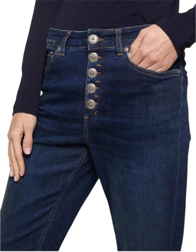 Dondup Klassieke Denim Jeans voor Mannen Blue Dames - Foto 2