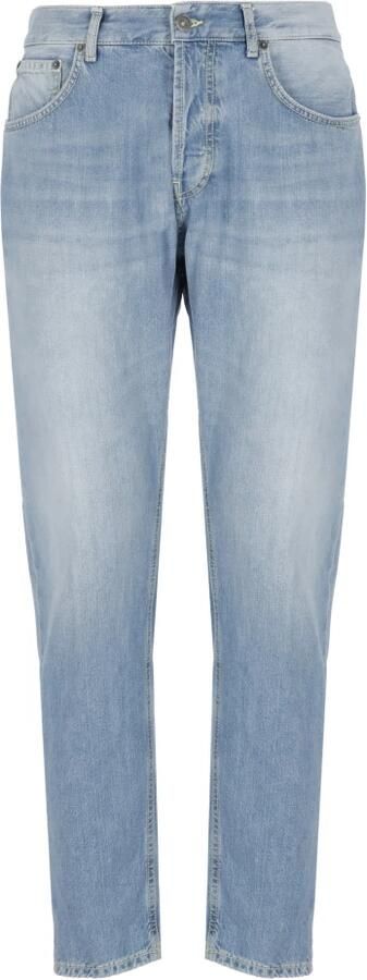 Dondup Lichtblauwe katoenen jeans voor mannen Blue Heren - Foto 5