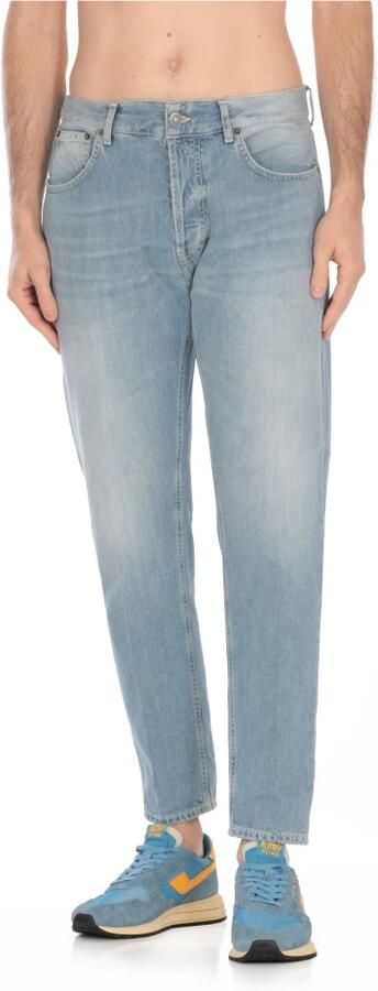 Dondup Lichtblauwe katoenen jeans voor mannen Blue Heren - Foto 2