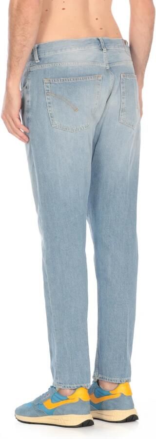 Dondup Lichtblauwe katoenen jeans voor mannen Blue Heren - Foto 3