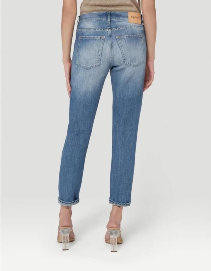 Dondup Mila Broek Blue Dames - Foto 5