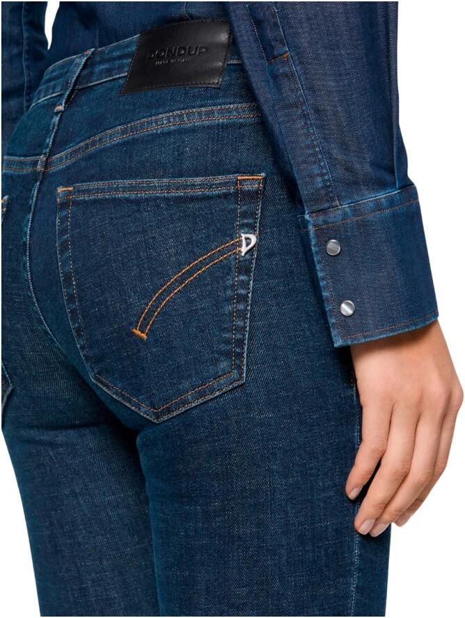 Dondup Moderne Wortelpasvorm Slim Jeans Blue Heren