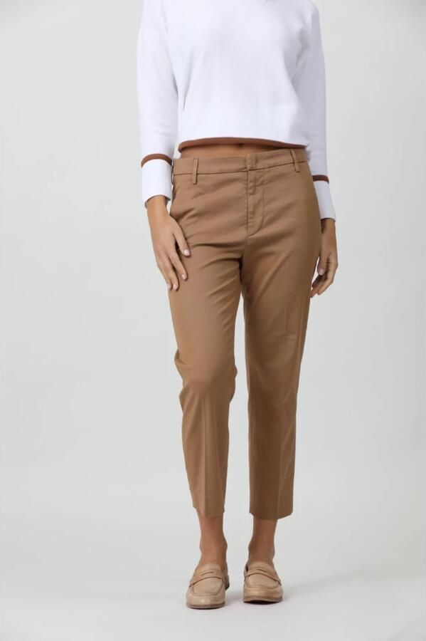 Dondup Nima Ritsbroek Brown Dames - Foto 2