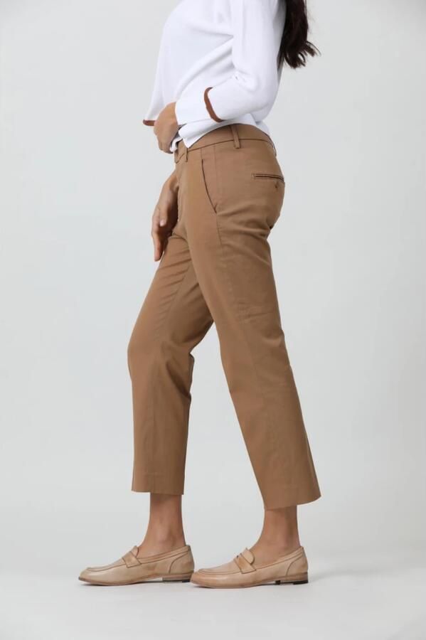 Dondup Nima Ritsbroek Brown Dames - Foto 6