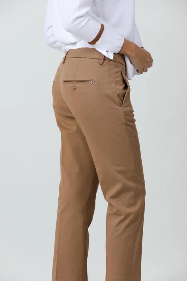Dondup Nima Ritsbroek Brown Dames - Foto 7
