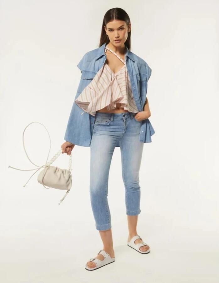 Dondup Rose Skinny Jeans Blue Dames - Foto 6
