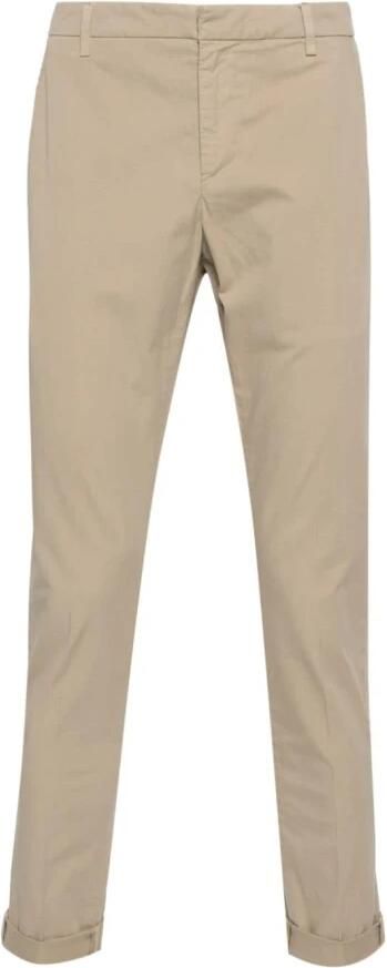 Dondup Katoenen Broek Gaubert Stijl Beige Heren - Foto 17