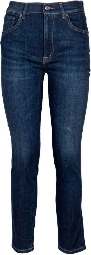 Dondup Slim Fit Denim Jeans Blue Dames