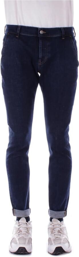 Dondup Slim Fit Denim Jeans met Logo Blue Heren - Foto 7