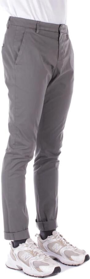 Dondup Grijze Katoenen Broek met Zakken Gray Heren - Foto 5