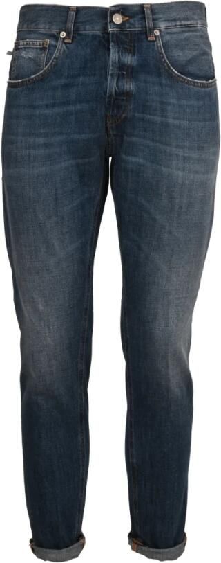 Dondup Slim Fit Katoenen Jeans Blue Heren - Foto 4