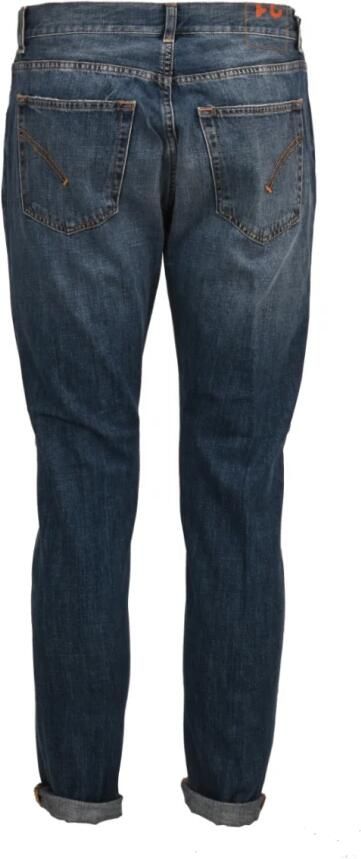 Dondup Slim Fit Katoenen Jeans Blue Heren - Foto 2