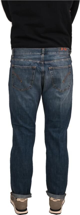 Dondup Slim Fit Katoenen Jeans Blue Heren - Foto 3