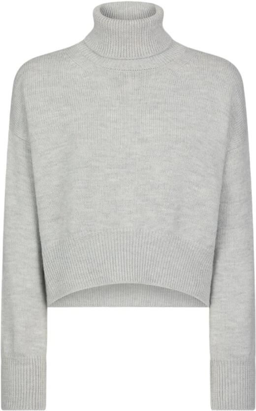 Dondup Stijlvolle Gebreide Trui Gray Dames