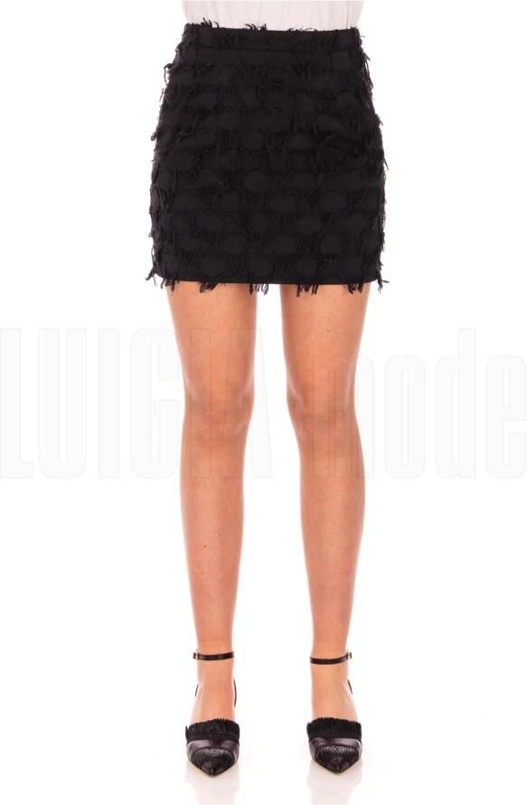 Dondup Stijlvolle Gonna voor Vrouwen Black Dames