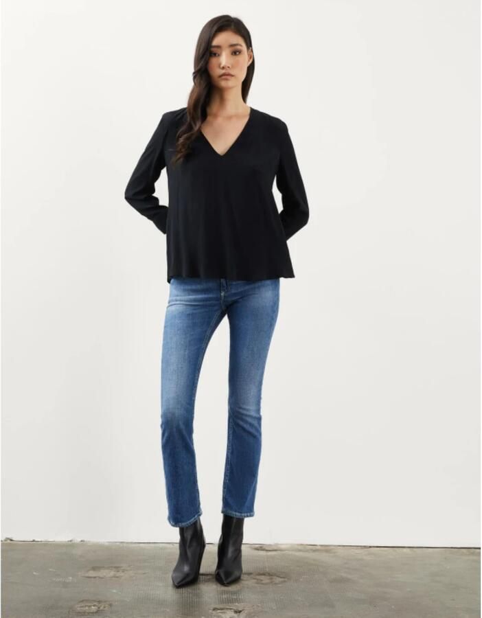 Dondup Stijlvol Overhemd Black Dames - Foto 2