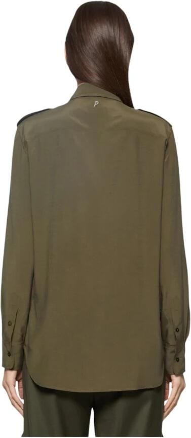 Dondup Stijlvolle Shirt voor Mannen Green Dames - Foto 5