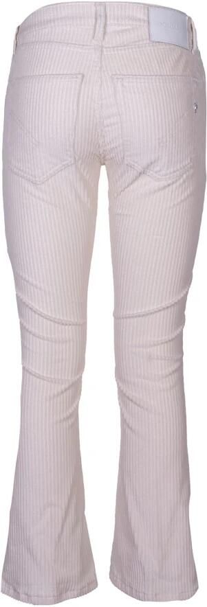 Dondup Stijlvolle Wijde Broek White Dames - Foto 2