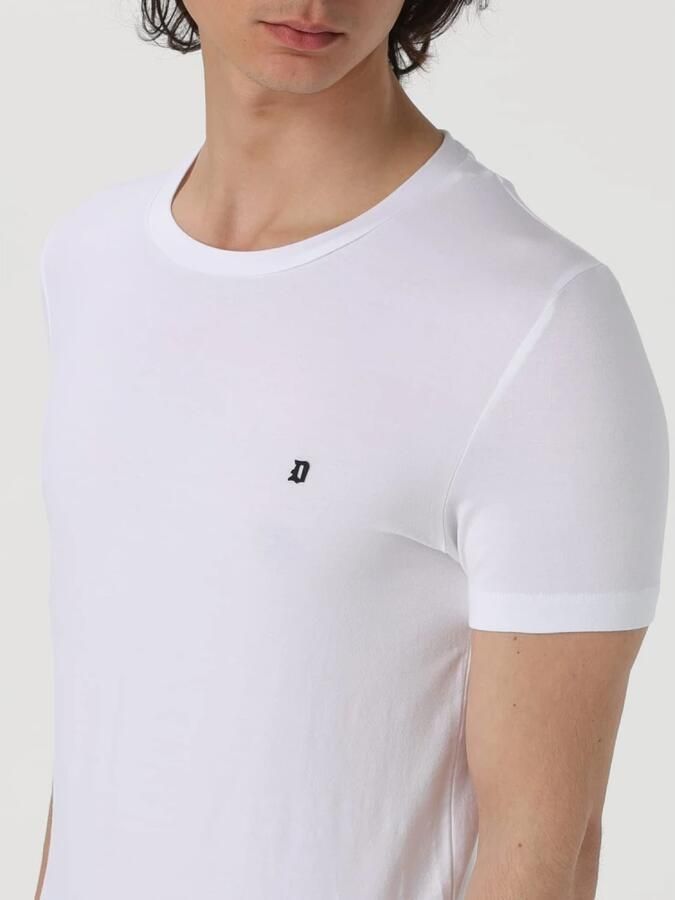 Dondup T-Shirts White Heren - Foto 3