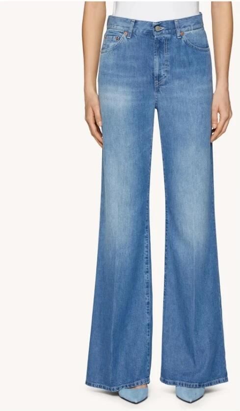 Dondup Wide Jeans Blue Dames - Foto 4
