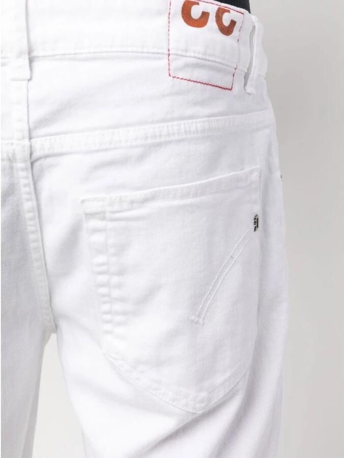 Dondup Witte Bermuda Shorts Derick White Heren - Foto 2