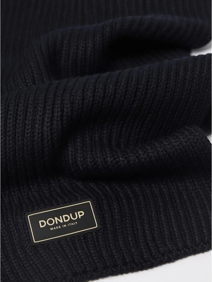 Dondup Wollen Logosjaal Black Heren