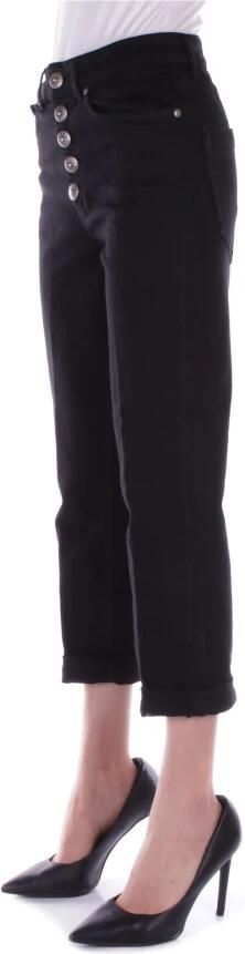 Dondup Zwarte Logo Jeans met Zakken Black Dames - Foto 4