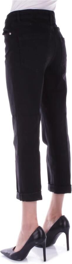 Dondup Zwarte Logo Jeans met Zakken Black Dames - Foto 3