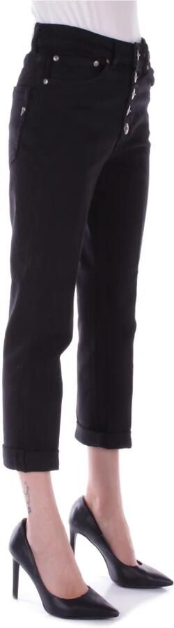 Dondup Zwarte Logo Jeans met Zakken Black Dames - Foto 2