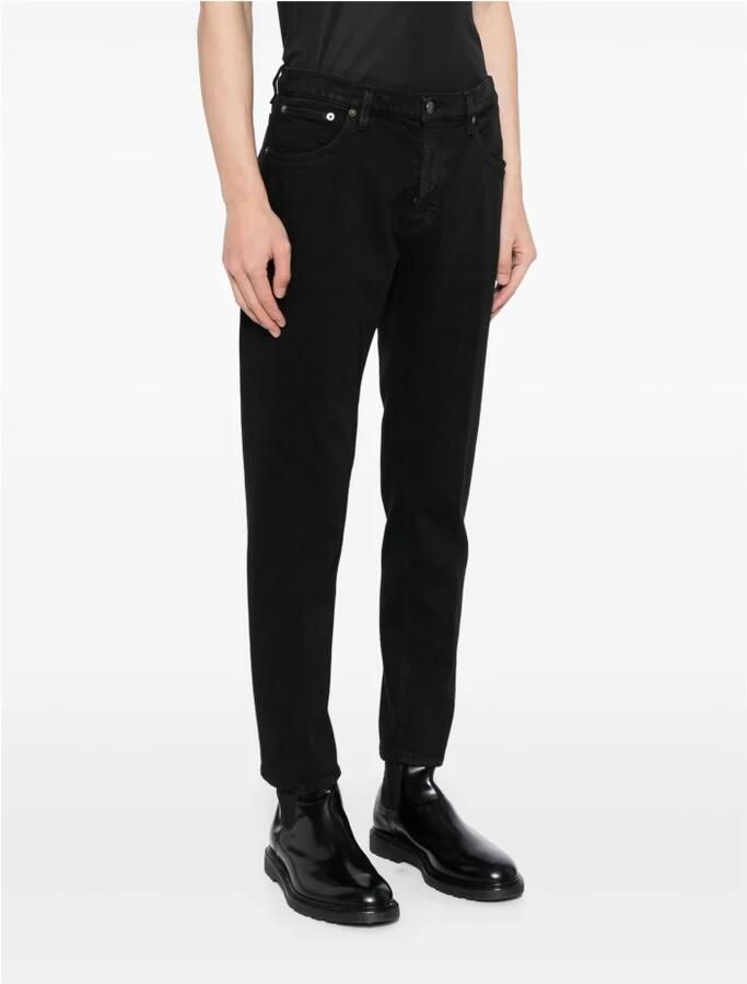 Dondup Zwarte Slim Fit Bull Jeans Black Heren - Foto 2