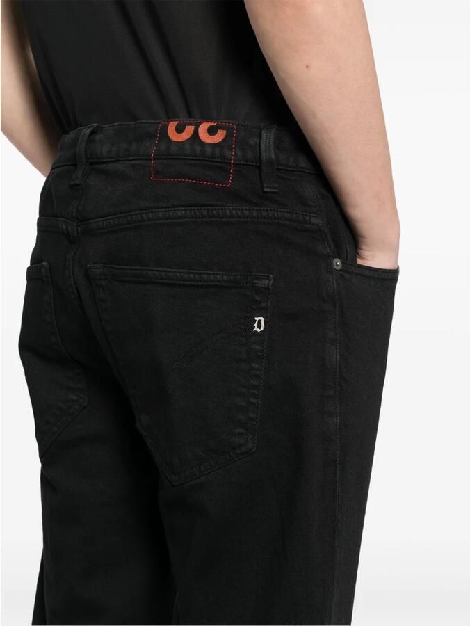 Dondup Zwarte Slim Fit Bull Jeans Black Heren - Foto 3