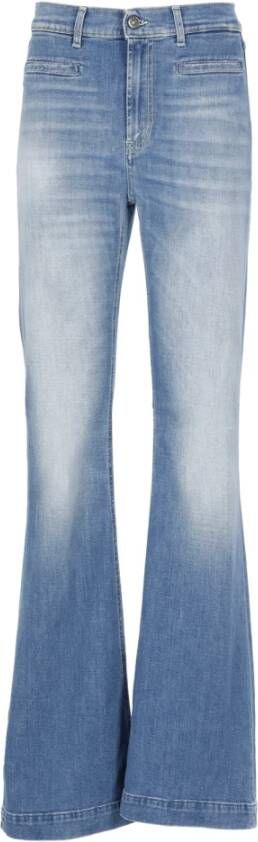 Dondup Flared Jeans Blauw Dames