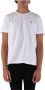 Dondup Geborduurd Logo Jersey T-shirt White Heren - Thumbnail 1