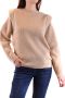 Dondup Gebreide kleding Truien Beige Dames - Thumbnail 1