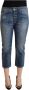 Dondup Stijlvolle Cropped Jeans voor modebewuste vrouwen Blue Dames - Thumbnail 1