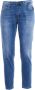 Dondup George Skinny Fit Jeans in Blauwe Organische Denim Blue Heren - Thumbnail 1