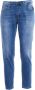 Dondup Blauwe Skinny Jeans met Logo Print Blue Heren - Thumbnail 1
