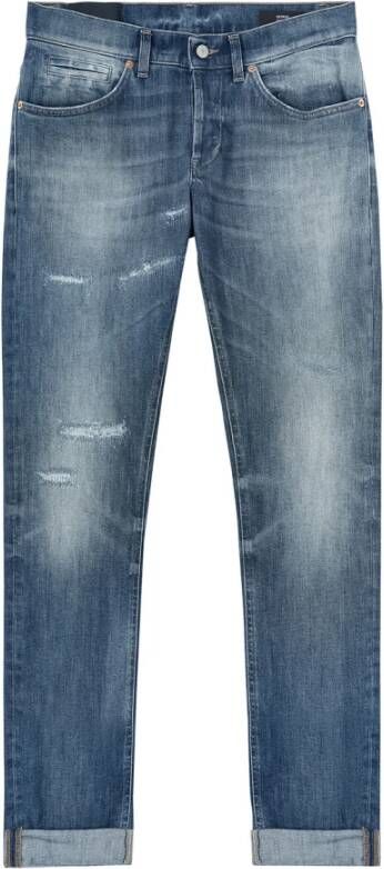 Dondup Jeans Blauw Heren
