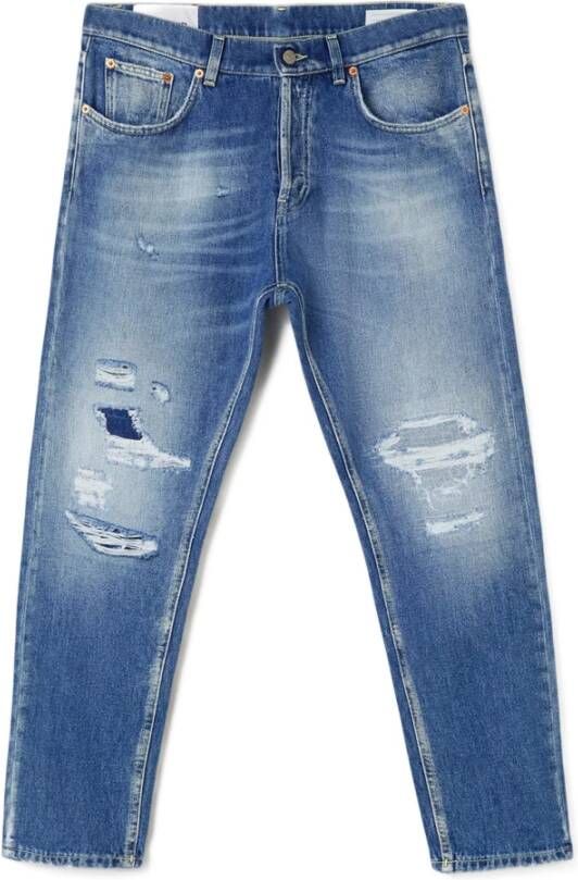 Dondup Jeans Blauw Heren