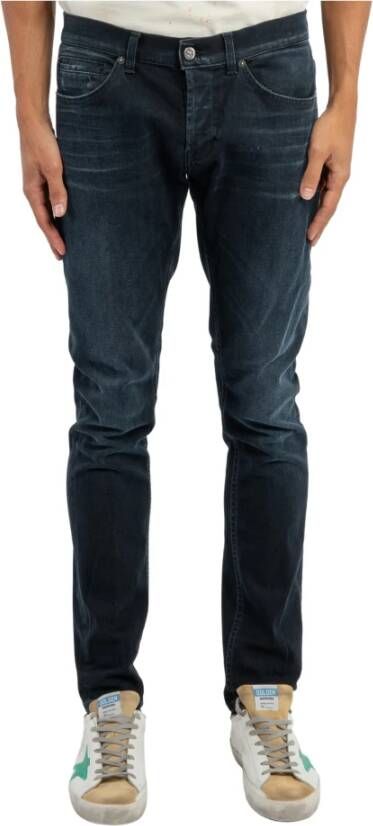 Dondup Slim-fit jeans Zwart Heren