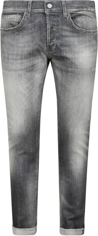 Dondup Stijlvolle Skinny-Fit Jeans Gray Heren