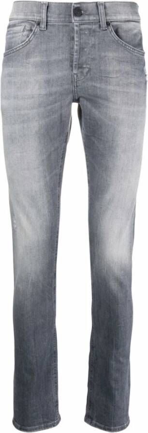 Dondup Stijlvolle Skinny-Fit Jeans Gray Heren