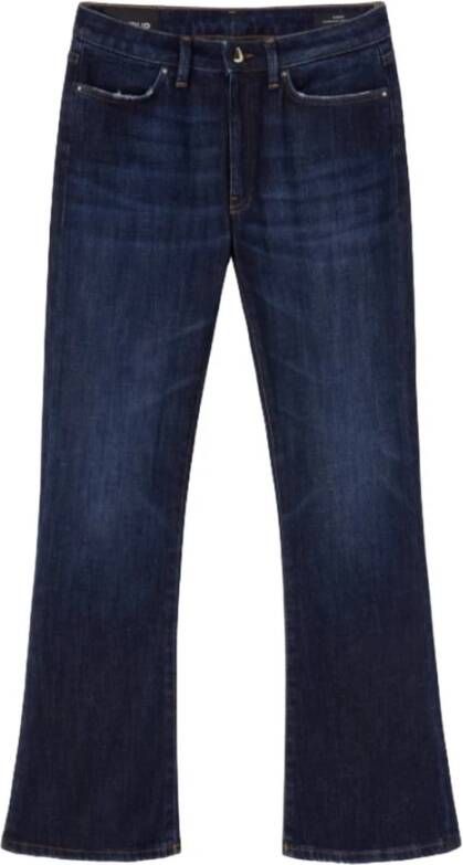 Dondup Dames 5-Pocket Jeans Superskinny Fit Gemaakt in Italië Blue Dames